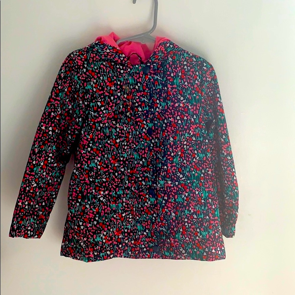 Joe Fresh Baby girl lined rain coat